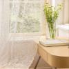 HooHero White Light Luxury Girl Princess Style Lace 54 Wide Kids Baby Sheer Curtains Home Decor for Living Room Bedroom Patio view 4