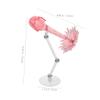 Abaodam 2pcs Adjustable Doll Display Holders Special Effects Ornaments Figure Stand Doll Holders Action Figure Plastic Model Stands view 2