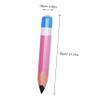 Abaodam 6pcs Giant Inflatable Pencil Balloons Fun Crayon Decor for Back to School Graduation Birthday Parties Lightweight Sturdy view 2