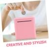 Abaodam Stainless Steel Money Savings Bank Unbreakable Bank for Boys and Girls Elegant Design for Only Saves view 3