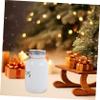 Abaodam Glass Mason Piggy Bank Sturdy Coin Storage Jar for Adults Money Saving Pot for Cafes Restaurants and Shops Coin Container for Developing Savings Habits view 4