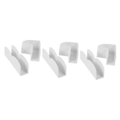 Abaodam 6pcs Playpen Stabilizing Accessories Playpen Stabilizer Floor Fixing Clip Base for Indoor Outdoor Use Kit