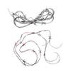 Abaodam 2pcs Fake Barbed Wire Halloween Prop Gothic Plastic Decoration for Haunted House Prank Barbed Wires for Scary Party Atmosphere Multi-Scene Use Easy Assembly view 1