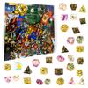 BARON OF DICE Advent Calendar, Holiday 2024, Gift Set for D&D Players, RPG Fans, Dice Lovers view 1