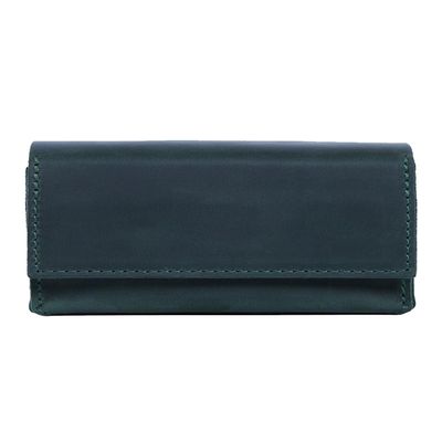 INCARNE Tarot Card Holder with Magnetic Clasp - Tarot Box for Most Standard Tarot Cards, Genuine Leather, Vintage Green