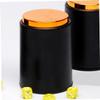 Abaodam 2pcs Leather Dice Cup Dice Box Sturdy Plastic Cup for Ktv Game Funny Game Tool view 4