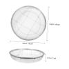 FUNOMOCYA Garden Soil Sifter and Strainer Round Sieve for Soil Sifting Mesh for Filtering Sand Stones and Debris Gardening and Composting view 3