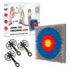 Jumbl Wall-Mounted Axe Throwing Game Set  Bristle Target with Foam Axes for Bars, Basements, and Playrooms | Indoor Safe Play for Adults & Kids, Fun Wall Decor for Boys Rooms & Game Rooms view 1