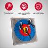 Jumbl Wall-Mounted Axe Throwing Game Set  Bristle Target with Foam Axes for Bars, Basements, and Playrooms | Indoor Safe Play for Adults & Kids, Fun Wall Decor for Boys Rooms & Game Rooms view 4