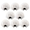 Abaodam 8pcs Simulated Ice House Models Cartoon Figurines for Table Decor Educational Habitat Playthings Plastic Ornaments for Boys and Girls and Adults view 1
