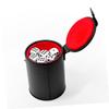 Abaodam Double Layer Silent Dice Cup for Ktv Bar Games Pu Leather and Felt Dice Storage for Parties and Entertainment view 4