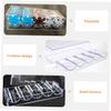 COHEALI 100pieces Convenient Poker Chip Holder Case for Easy Storage and Organization Lightweight Design for Home Games and Travel Holds Chips view 3