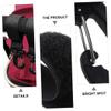 MOLUCKFU 12pcs Stroller Hangers Wheelchair Pushchair Hooks Non-Slip Stroller Hanger Hooks for Shopping Bags view 4