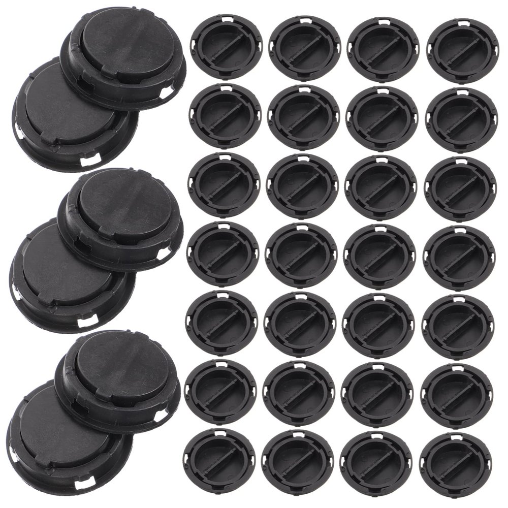 Alasum 50pcs Safe for Money Piggy Bank Stoppers Plaster Figurine Bottom Stopper Jar Bottom Plugs Piggy Bank Supplies