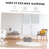 ORFOFE Storage Basket Handle Pet Toys Cosmetics Sundries Cloth Storage Basket Organizer for Desktop view 3