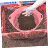 MERRYHAPY 3pcs Garden Sifting Pan Multi-use Sifter for Soil Rocks Mesh Sieve Material Lightweight Easy to Clean view 2
