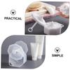 TOVINANNA 2sets Travel Face Wash Bubble Bottle Portable Foaming Cleanser Makeup Sponges for Face Gentle Cleanser Maker view 3