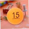 OFFSCH 30pcs Plastic Lottery Balls Raffle Balls for Annual Meeting Party Game No Fading Easy to Find view 2