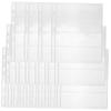 COHEALI 20sheets Transparent Stamp Album Pages Standard Inserts for Collecting Stamps Coins and Money Storage for Safe Organization of Collectibles view 1