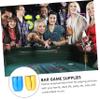 Alasum 2pcs Fancy Dice Cups Professional Game Dice Holder for Ktv Bar Party Props view 2