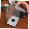 Alasum Acrylic Playing Card Holder Clear Poker Card Stand for Decks Lightweight and Stylish and Design for Room Use view 4