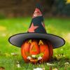 BGSHJVF Salmon Print Halloween Witch Hat Cosplay Caps Halloween Decoration Costume Accessories For Halloween Party view 3