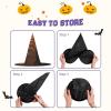 BGSHJVF Sand Dunes Print Halloween Witch Hat Cosplay Caps Halloween Decoration Costume Accessories For Halloween Party view 2