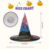 BGSHJVF Grand Teton National Park Print Halloween Witch Hat Cosplay Caps Halloween Decoration Costume Accessories For Halloween Party view 3