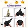 BGSHJVF Antique Building With Roman Olive Branch And Greek Print Halloween Witch Hat Cosplay Caps Halloween Decoration Costume Accessories For Halloween Party view 4