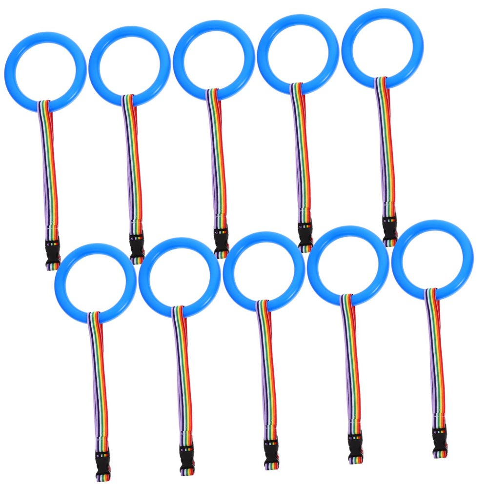 Vaguelly 12pcs Preschool Safety Walking Rope for Boy Girl -Lost Leash with Handle Outdoor Use for Kindergarten and Daycare Activities