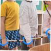 Vaguelly 12pcs Preschool Safety Walking Rope for Boy Girl -Lost Leash with Handle Outdoor Use for Kindergarten and Daycare Activities view 4