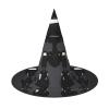 BGSHJVF Black Robot Print Halloween Witch Hat Cosplay Caps Halloween Decoration Costume Accessories For Halloween Party view 1