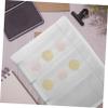 BCOATH 1set Coin Collection Badge Storage Book Pages for Coins Badges and DIY Crafts Compact Organizer for Collectors and Enthusiasts view 3