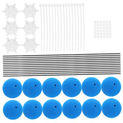 ibasenice 3sets Helicopter Training Kit Sponge Foam for Airplane Helicopter Design for Enhanced Flying User-friendly Gear