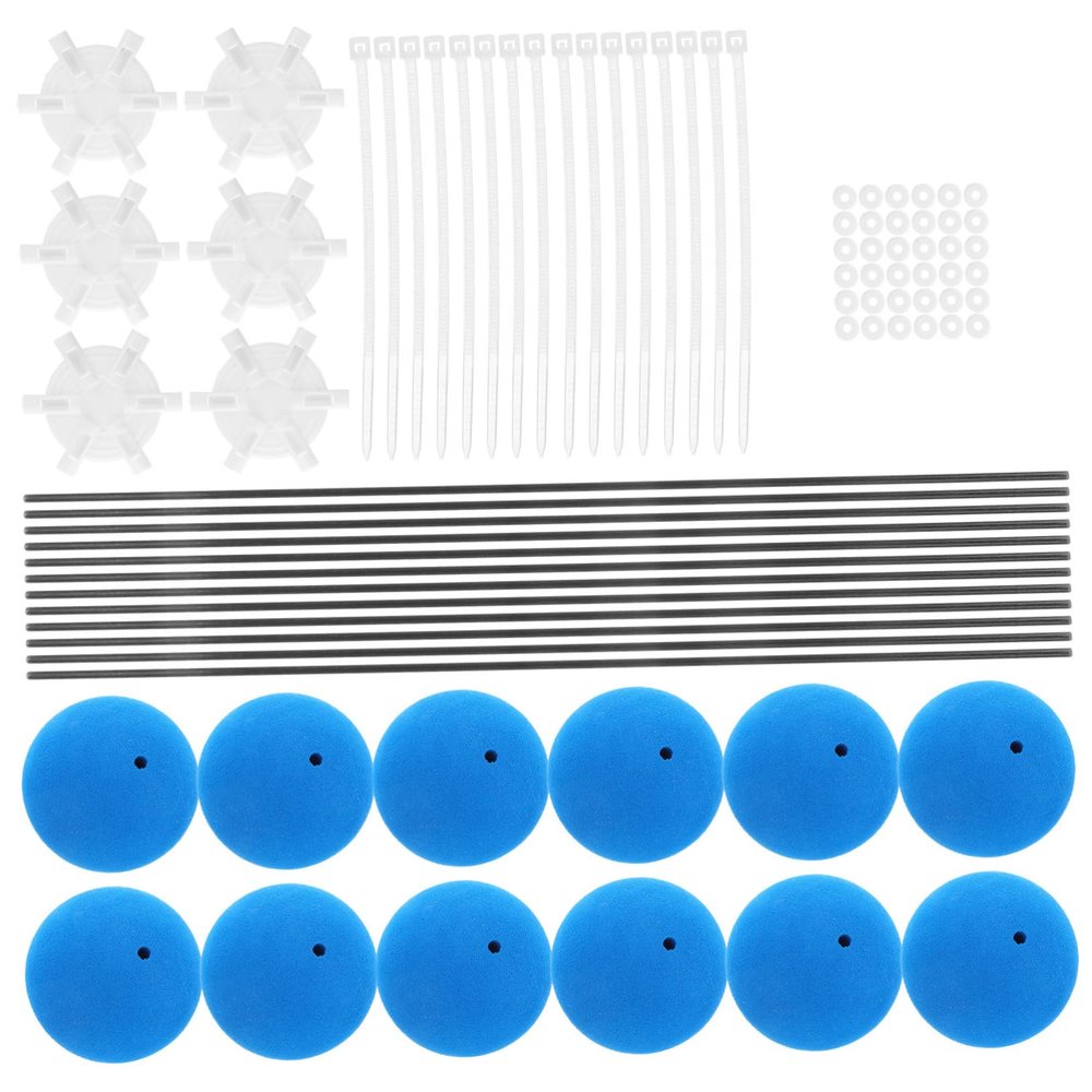 ibasenice 3sets Helicopter Training Kit Sponge Foam for Airplane Helicopter Design for Enhanced Flying User-friendly Gear
