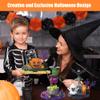 AMSHINE Halloween Building Blocks Set - Pumpkin Ghosts Witch Cat Grave Kit, Party Favors Gift Ornament for Kids view 4