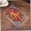 HONMEET 1pc Severed Hand Halloween Decoration Scary Fake Body Part Pendant for Pranks for and Pub Decor Create Memorable Halloween for Scaring view 4