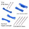 Aluminum Arm Suspension Mount Set for Arrma 1/8 6S Kraton/Notorious/Outcast/Talion/Typhon 1/7 Mojave/Felony/Infraction/Fireteam Suspension Mount Hinge Pin AR330379,AR330380,AR330381 view 4