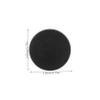 ibasenice 32pcs Round Checker Pieces for Board Games Plastic Game Accessories Beige and Black for Easy Replacement of Standard view 2