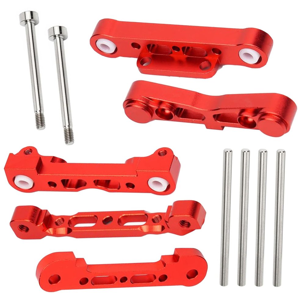 Aluminum Arm Suspension Mount Set for Arrma 1/8 6S Kraton/Notorious/Outcast/Talion/Typhon 1/7 Mojave/Felony/Infraction/Fireteam Suspension Mount Hinge Pin AR330379,AR330380,AR330381