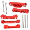 Aluminum Arm Suspension Mount Set for Arrma 1/8 6S Kraton/Notorious/Outcast/Talion/Typhon 1/7 Mojave/Felony/Infraction/Fireteam Suspension Mount Hinge Pin AR330379,AR330380,AR330381 view 1