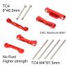Aluminum Arm Suspension Mount Set for Arrma 1/8 6S Kraton/Notorious/Outcast/Talion/Typhon 1/7 Mojave/Felony/Infraction/Fireteam Suspension Mount Hinge Pin AR330379,AR330380,AR330381 view 4