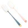 2pcs Bottle Brush Stand Long Handle Brush for Cleaning Cups Bottles Plastic Sponge Material Easy Storage view 1