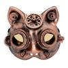 Boland 54576 Half Mask Steamcat Mask for Steampunk Fancy Dress Costumes, Accessories for Carnival or Theme Party view 2