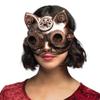 Boland 54576 Half Mask Steamcat Mask for Steampunk Fancy Dress Costumes, Accessories for Carnival or Theme Party view 3