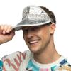Boland 00745 Sun Visor Disco Cap for Adults, 90s Hat for Festival, Carnival or Retro Theme Party view 1