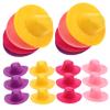 Abaodam 20pcs Hat for Dolls Cute Replaceable Miniature Hats Dollhouse Decoration for Boys and Girls Parties and Crafts view 1