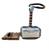 CREATIVEERA Thor Mjolnir Hammer with Standing Base Avengers Movie Character Weapons for Cosplay view 1