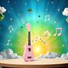 21 Inch 4 String Wooden Acoustic Guitar Ukulele Musical Instruments Perfect For Beginner (Pink) view 2