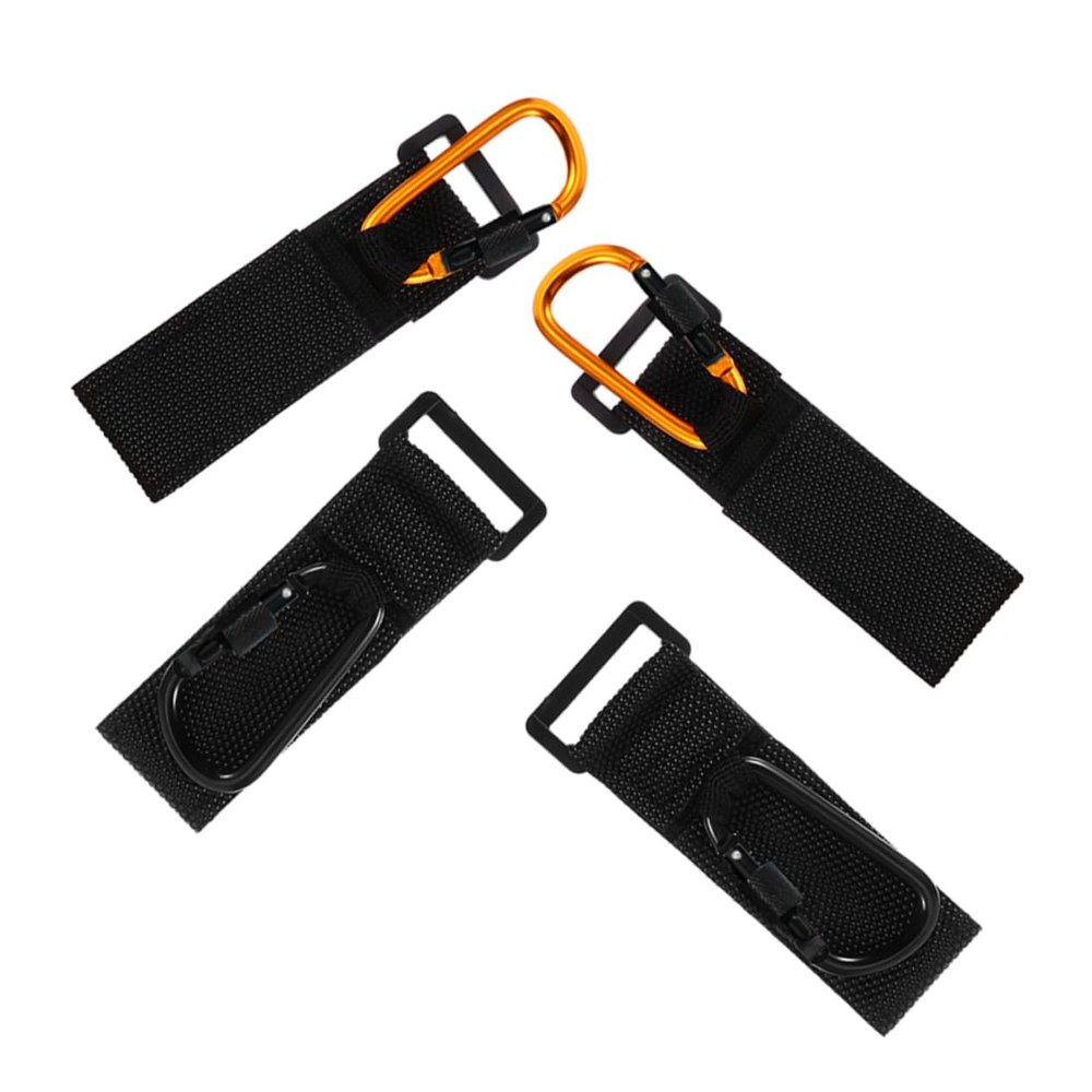 VICASKY 4pcs Stroller Diaper Bag Hooks Heavy Duty Hooks for Stroller for Hanging Bags Clamps